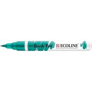 Talens Ecoline Brush Pen 654 Fir Green Fırça Uçlu Çizim Kalemi