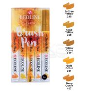 Talens Ecoline Brush Pen Toprak Tonlar 5'li Set
