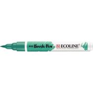 Talens Ecoline Deep Green Fırça Uçlu Sulu Boya Kalemi