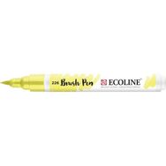 Talens Ecoline Pastel Yellow Fırça Uçlu Sulu Boya Kalemi