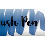 Talens Ecoline Prussian Blue Fırça Uçlu Sulu Boya Kalemi