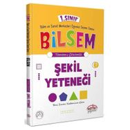 Tamamı Çözümlü 1. Sınıf Bilsem Hazırlık Şekil Yeteneği Seçme Sınavı - Editör Yayınları