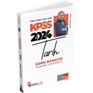 Tamamı Çözümlü 2024 KPSS Tarih Soru Bankası Hoca Kafası Yayınları