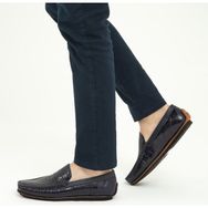 Tamer Tanca 01 20-875 SK22/23 Lacivert Erkek Deri Drıver Ayakkabı