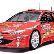 Tamiya 1/24 Bozian Peugeot 206 Wrc '05 Plastik Araba Maket Kiti