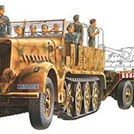 Tamiya 1/35 Famo Tank Transporter Plastik Askeri Araç Maket Kiti
