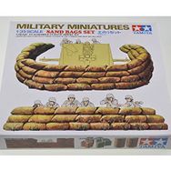 Tamiya 1/35 Sand Bag Plastik Kum Torbası Maket Kiti