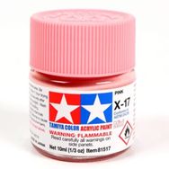 Tamiya X-17 10 ML Pink Parlak Akrilik Boya