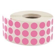 Tanex 10 mm 5000'Li Pembe Nokta Etiket