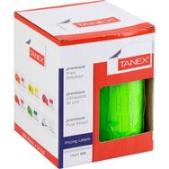 Tanex 12x21 Fosforlu Yeşil Çizgili Fiyat Etiketi