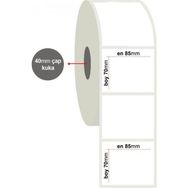 Tanex 85x70x40 mm Eco 1000'li Termal Etiket