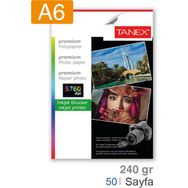 Tanex A6 240 gr 100x150 mm 50 Sayfa Fotoğraf Kağıdı