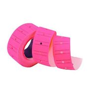 Tanex Çizgili 12X21 mm Fosforlu Pembe 6 Rulo 800 Adet Fiyat Etiketi