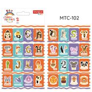Tanex MTC-102 Öğretici Harf Okul Etiketi