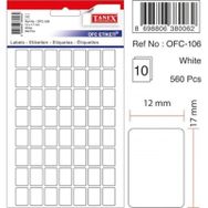 Tanex OFC-106 Beyaz 560 Adet Ofis Etiketi
