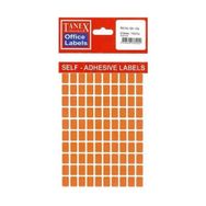 Tanex OFC-109 Flo Kırmızı 50 Adet 10'lu Poşet Ofis Etiketi
