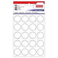 Tanex OFC-132 Mıx Color 25 mm 200 Adet Ofis Etiketi