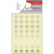 Tanex OFC-143 17 mm 84'lü Silver Yıldız Etiketi
