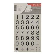 Tanex STC-508 15mm 2'li Regular Rakam Etiketi