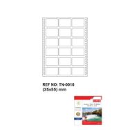 Tanex TN-0010 35x55 mm Sürekli Form Etiketi