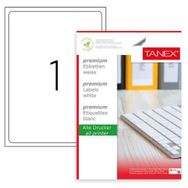 Tanex TW-2001 Premium 19,96x28,91 mm 100'lü A4 Lazer Etiket