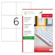 Tanex TW-2006 99.1 x 93.1 mm 100 Adet Lazer Etiket