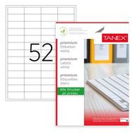 Tanex TW-2022 50x22 mm Lazer Etiket