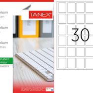 Tanex TW-2030 38x44.5 mm 100'lü Sökülebilir Etiket