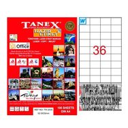 Tanex TW-2035 52x33 mm Lazer Etiket
