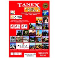 Tanex TW-2059 42x59.69 mm 100 Adet Laser Etiket
