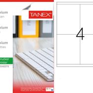 Tanex TW-2304 105x140 mm 100'lü Sökülebilir Etiket