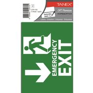 Tanex UYR-105 2'li Acil Çıkış Etiketi