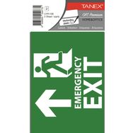 Tanex UYR-106 2'li Acil Çıkış Etiketi