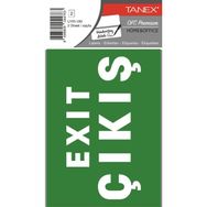Tanex UYR-109 2'li Acil Çıkış Etiketi
