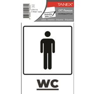 Tanex UYR-115 Bay Wc 2'li Uyarı Etiketi