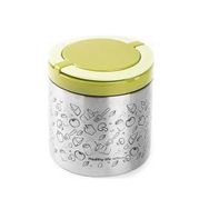 Tantitoni 036-01 630 ml Tedemeı Paslanmaz Çelik Yuvarlak Desenli Yemek Termosu