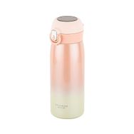 Tantitoni 400 ml Pembe Paslanmaz Çelik Isı Göstergeli Termos