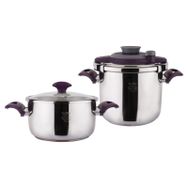 Tantitoni Powercook Mor 4 lt.+7 lt. Düdüklü Tencere