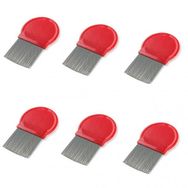 Tarko Lionesse Kırmızı 58 6 Adet Metal Bit Tarağı