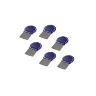Tarko Lionesse Mavi 58 6 Adet Metal Bit Tarağı