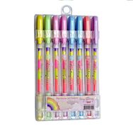 Taros Unick Color Rainbow 8'li Jel Kalem