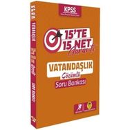 Tasarı Yayınları Kpss Vatandaşlık 15'te 15 Net Garanti Soru Bankası