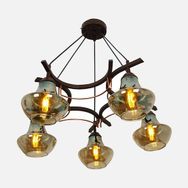 Taşcan Aydınlatma Ring Modern 5'li Metal Klasik Avize