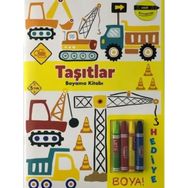 Taşıtlar Boyama Kitabı - Minik Ressamlar - Kolektif