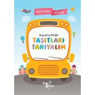 Taşıtları Tanıyalım Boyama Kitabı - Kolektif