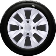 Tata SKS-SJS 334 15 İnç 4 Adet Kırılmaz Jant Kapağı