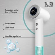 Tauro Pro Line Negatif Iyon Teknolojili Köpek ve Kedi Tüy Kurutma Makinesi Beyaz