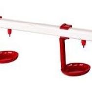 Tavpet 100 cm 5 Nipelli Askılı Çanaklı 40 Tavukluk Eko Nipel Suluk