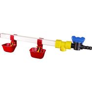Tavpet 15 Tavukluk 40 cm 2 Nipelli Dilli Çanaklı Nipel Suluk Sistemi