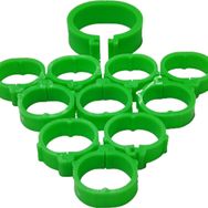 Tavpet 18 mm 50'lik Yeşil Tavuk Bileziği